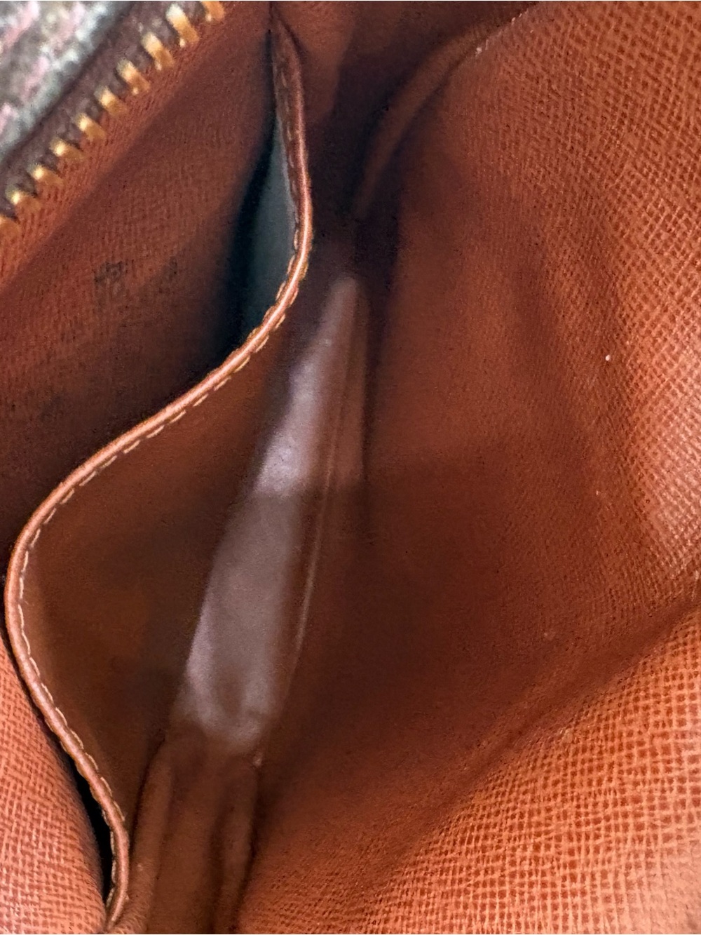 Louis Vuitton Brown Monogram Canvas Belt Bag with Tan Accents - Picture 9 of 9